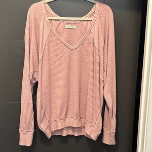 We The Free Waffle Knit Top